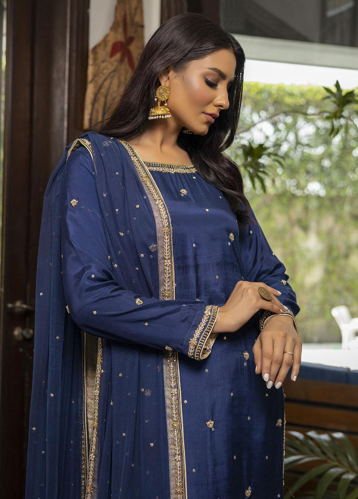 Sidra Mumtaz Ready to Wear (RTW)  Cotton Silk 3 Piece Suit FIZZA 220308-MK-FZ