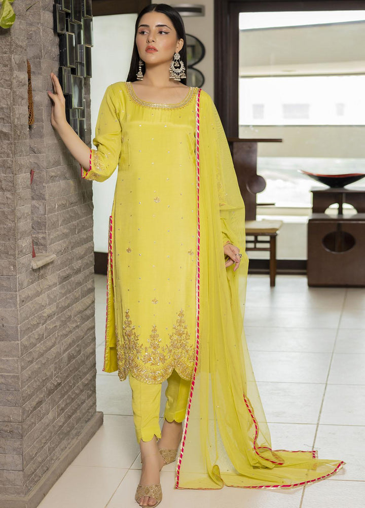 Sidra Mumtaz Ready to Wear (RTW)  Cotton Silk 3 Piece Suit SEEMA 220310-MK-SE
