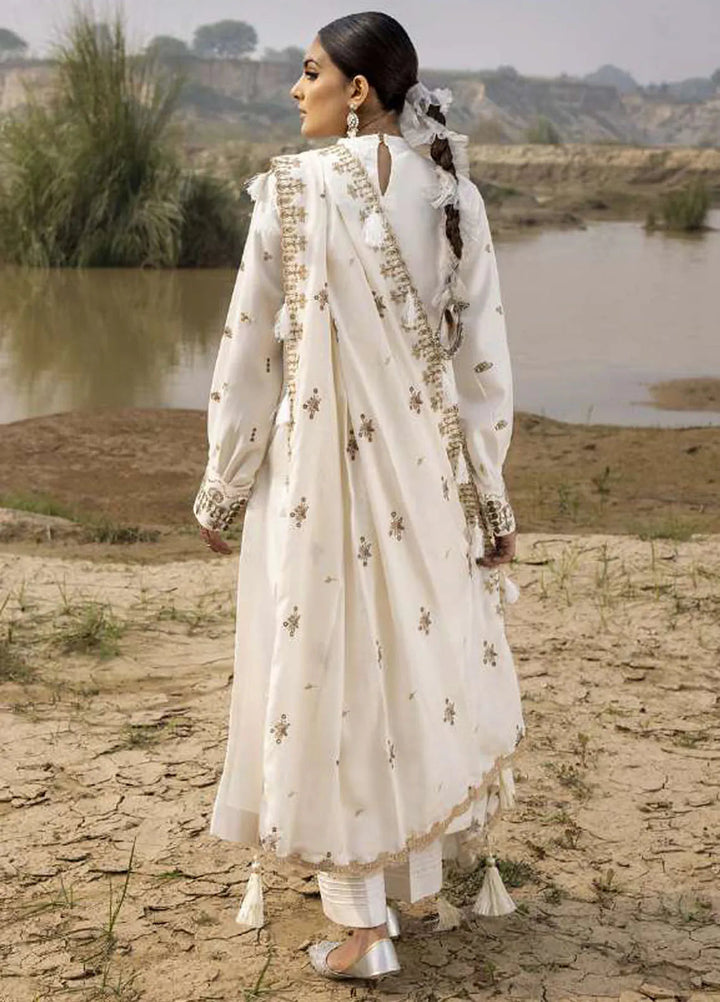 Sierra By Sidra Aleem Embroidered Wool Suit Unstitched 3 Piece SA24SW D-01 - Winter Collection