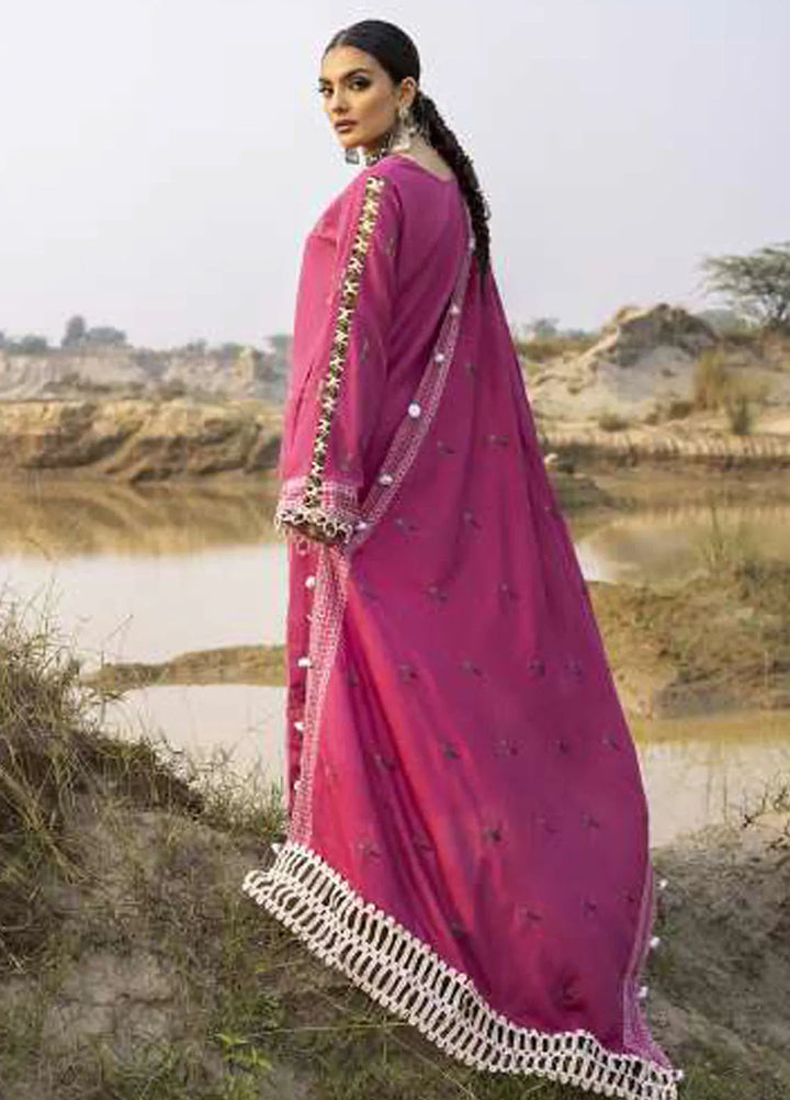 Sierra By Sidra Aleem Embroidered Wool Suit Unstitched 3 Piece SA24SW D-07 - Winter Collection