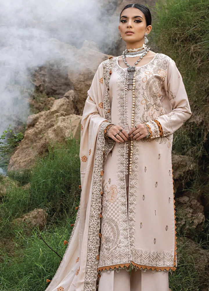 Sierra By Sidra Aleem Embroidered Wool Suit Unstitched 3 Piece SA24SW D-09 - Winter Collection