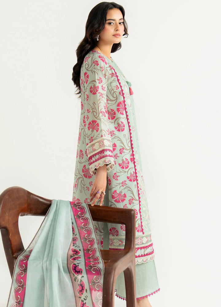 Sifa by Imrozia Pret Embroidered Lawn 3 Piece Suit SP-91 Haya