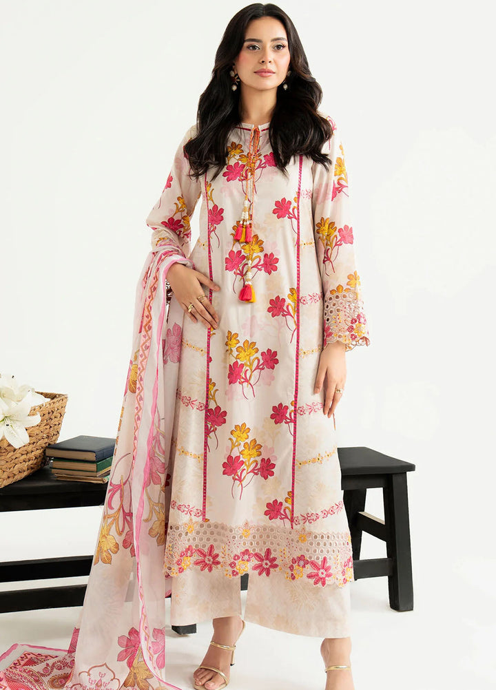 Sifa by Imrozia Pret Embroidered Lawn 3 Piece Suit SP-95 Nysa