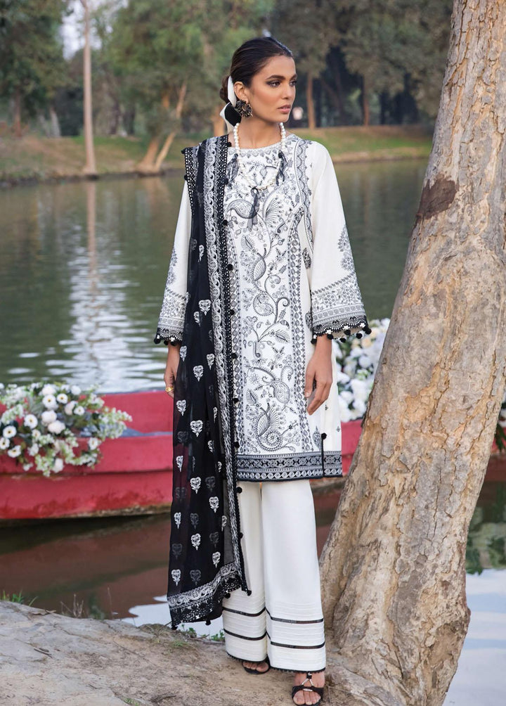Sifa Embroidered Lawn Suits Unstitched 3 Piece SF22S SL22-01 Dazzling Swirl - Spring Collection