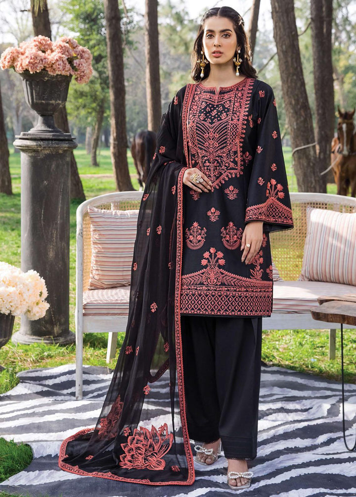 Sifa Embroidered Lawn Suits Unstitched 3 Piece SF22S SL22-02 Rich Bloom - Spring Collection