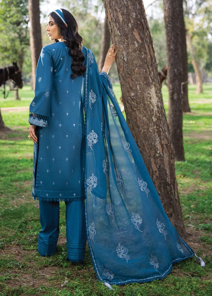 Sifa Embroidered Lawn Suits Unstitched 3 Piece SF22S SL22-04 Lady Bold - Spring Collection