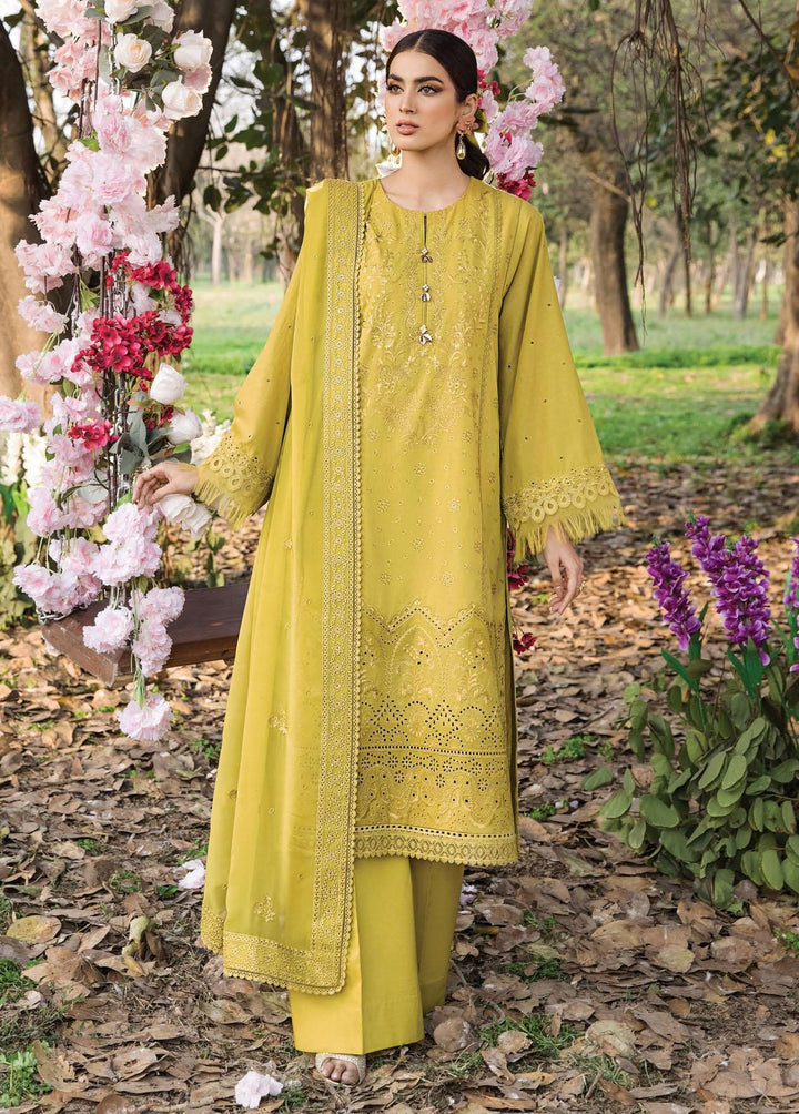 Sifa Embroidered Lawn Suits Unstitched 3 Piece SF22S SL22-06 Tropical Glam - Spring Collection