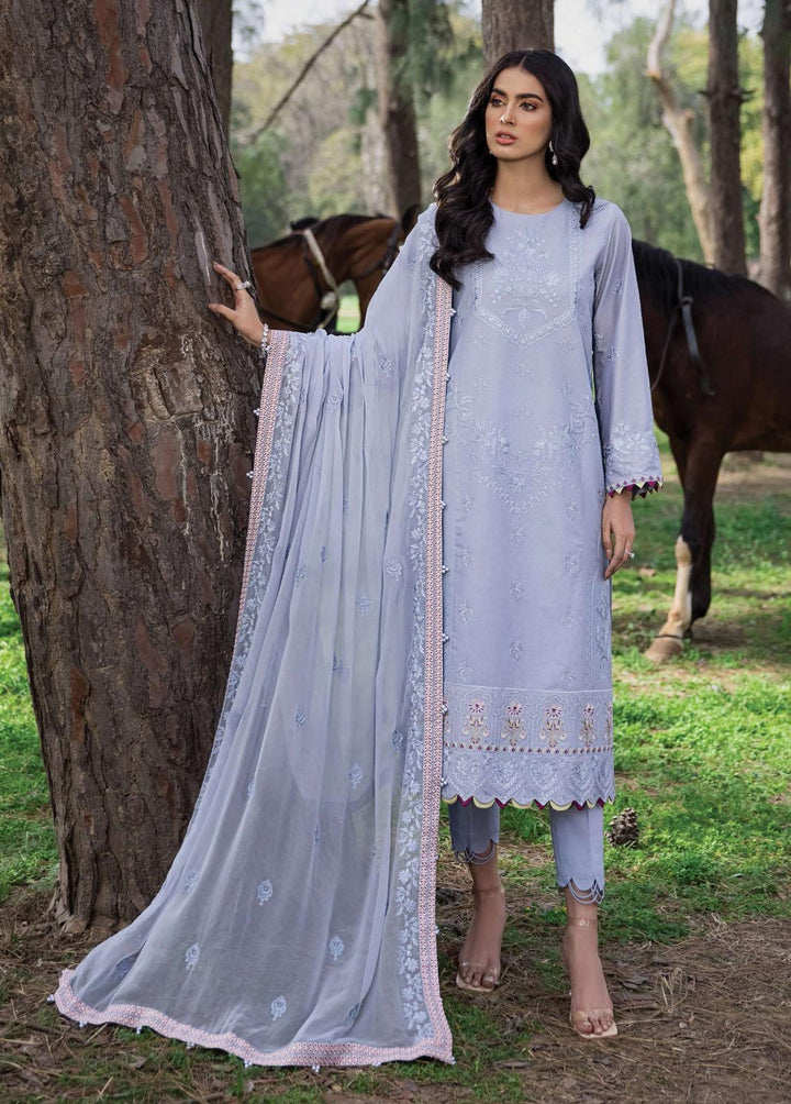 Sifa Embroidered Lawn Suits Unstitched 3 Piece SF22S SL22-08 Soft Hues - Spring Collection