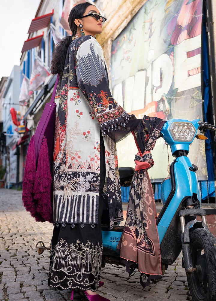 Sifa Embroidered Lawn Suits Unstitched 3 Piece SF21L SL-09-A RUSSAIN CHINTZ - Summer Collection