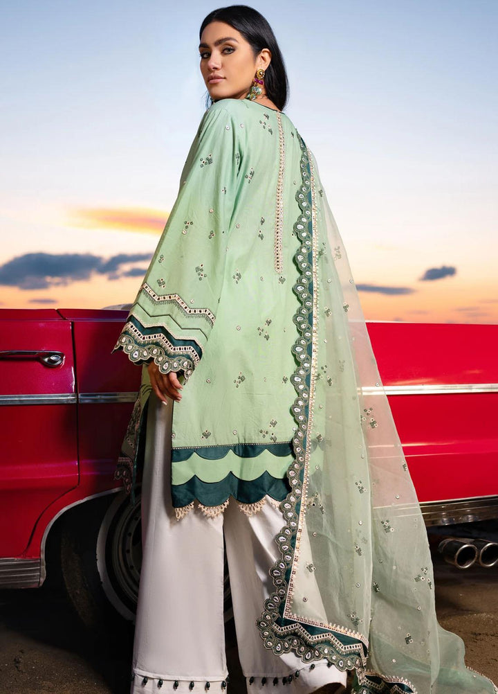 Sifa Embroidered Lawn Suits Unstitched 3 Piece SF21L SL-10-B GUL NAR - Summer Collection