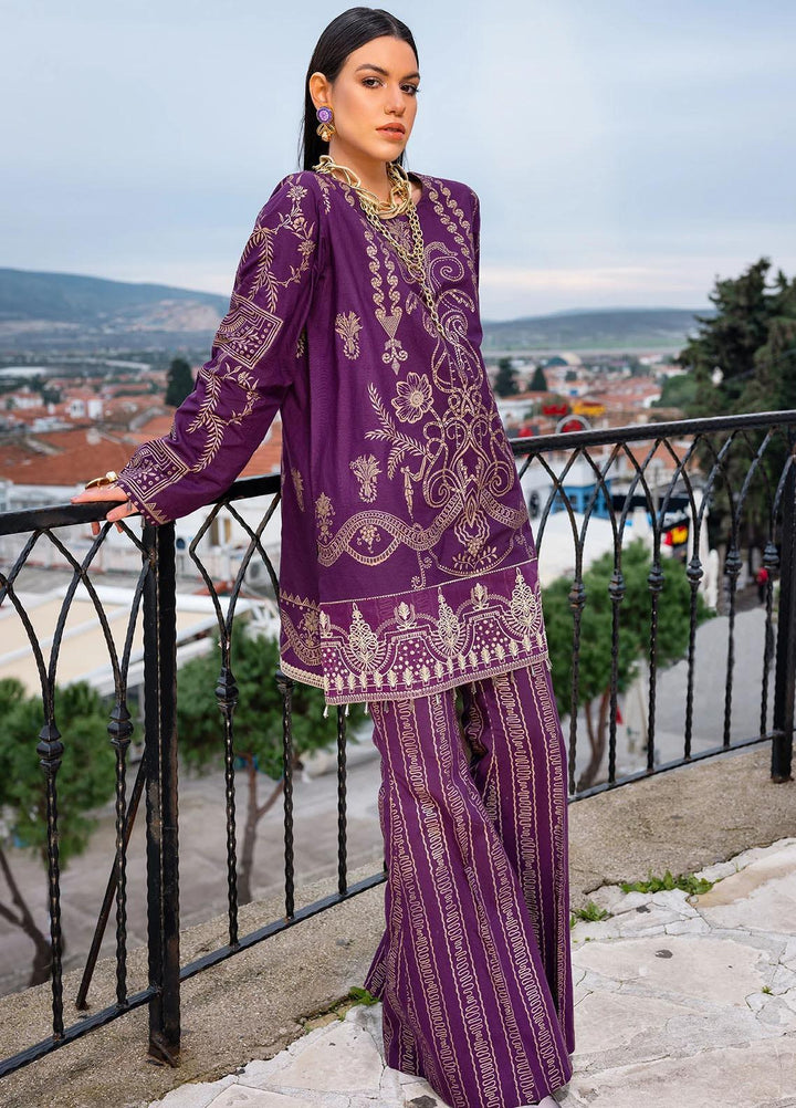 Sifa Embroidered Lawn Suits Unstitched 2 Piece SF21L SL-14-B FOLK ART - Summer Collection