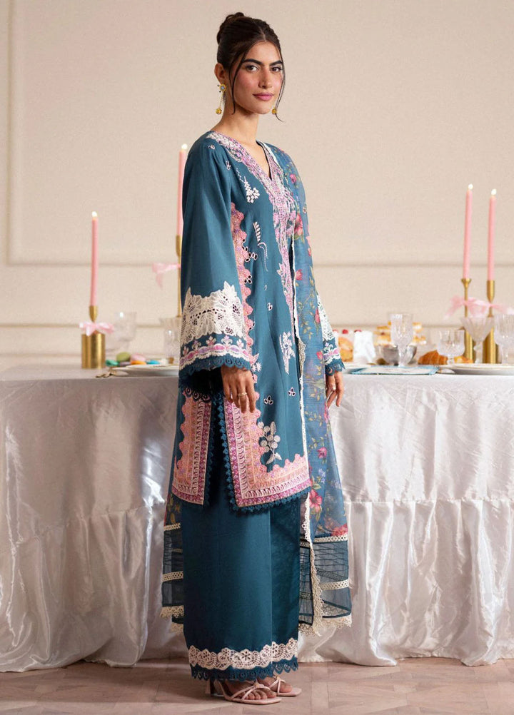 Signature by AJR Embroidered Lawn Suits Unstitched 3 Piece AJR25SL D-01 Cascade - Summer Collection