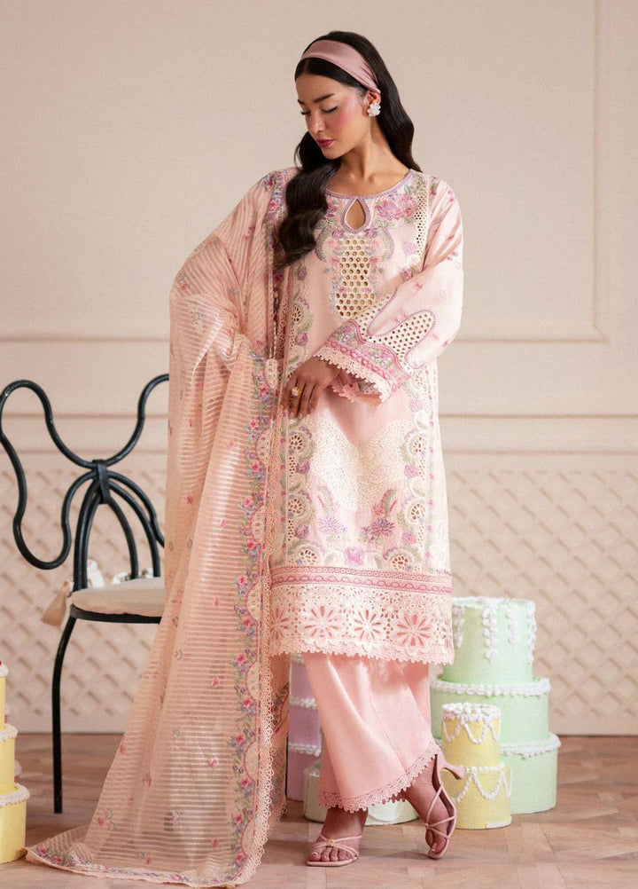 Signature by AJR Embroidered Lawn Suits Unstitched 3 Piece AJR25SL D-02 Chantily - Summer Collection