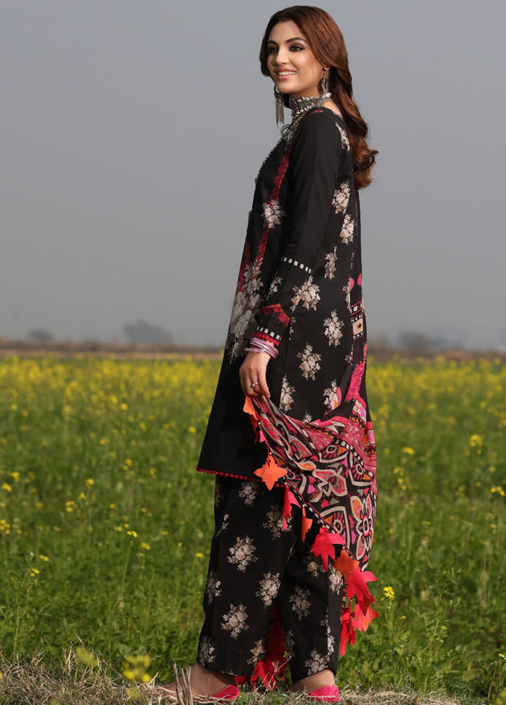 Signature Prints By Charizma Embroidered Lawn Suit Unstitched 3 Piece CRZ24SP SP4-01 - Spring Summer Collection