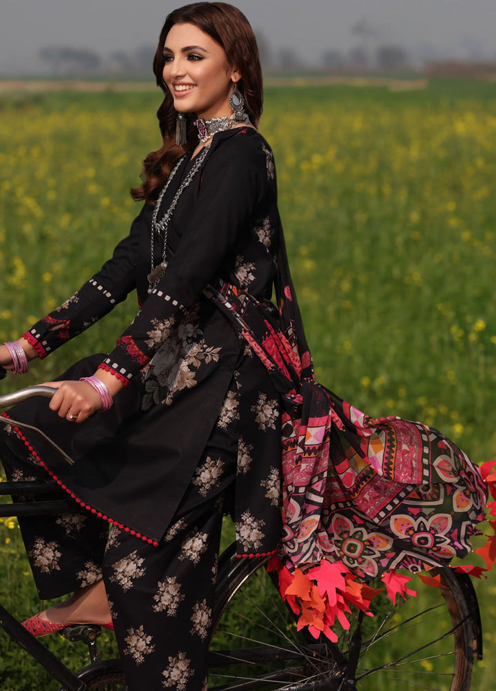 Signature Prints By Charizma Embroidered Lawn Suit Unstitched 3 Piece CRZ24SP SP4-01 - Spring Summer Collection