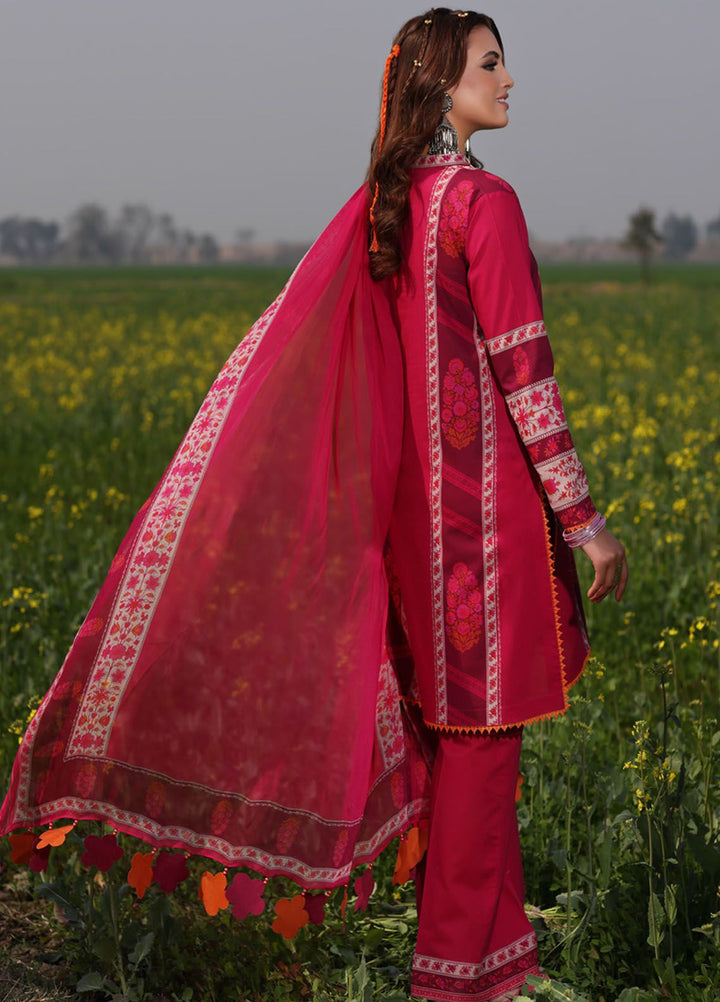Signature Prints By Charizma Embroidered Lawn Suit Unstitched 3 Piece CRZ24SP SP4-03 - Spring Summer Collection