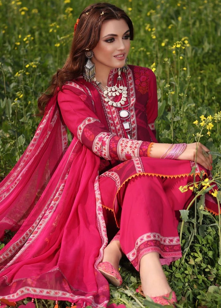 Signature Prints By Charizma Embroidered Lawn Suit Unstitched 3 Piece CRZ24SP SP4-03 - Spring Summer Collection