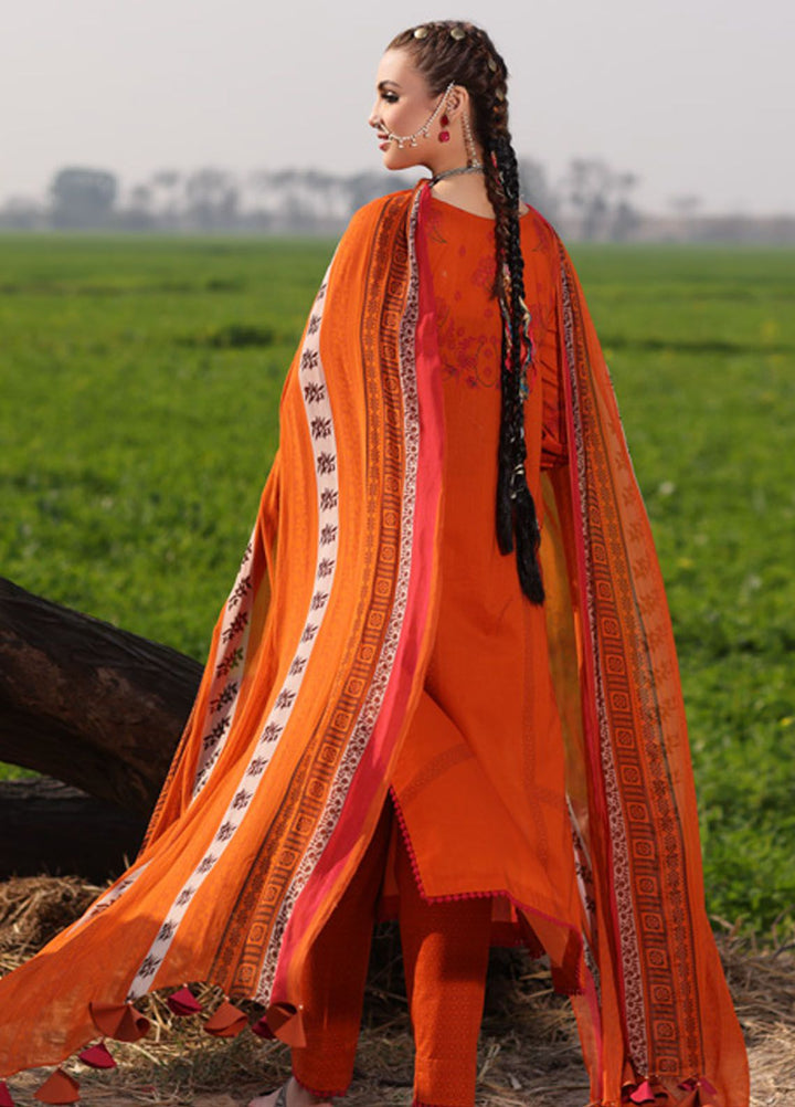 Signature Prints By Charizma Embroidered Lawn Suit Unstitched 3 Piece CRZ24SP SP4-06 - Spring Summer Collection