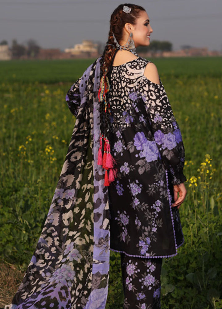 Signature Prints By Charizma Embroidered Lawn Suit Unstitched 3 Piece CRZ24SP SP4-08 - Spring Summer Collection