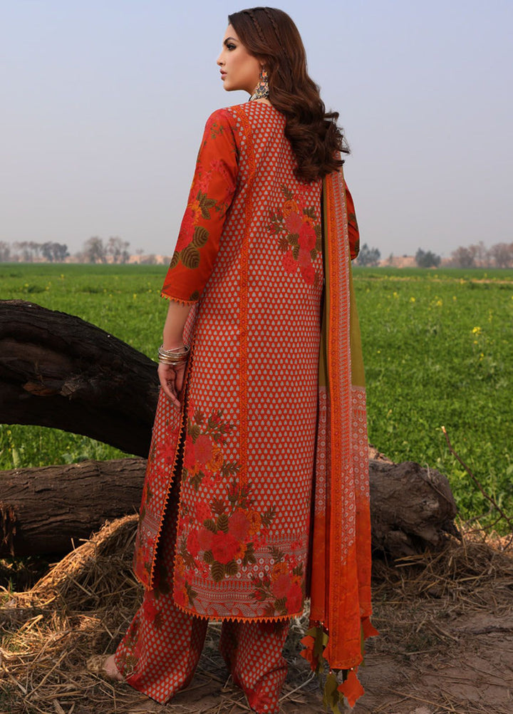 Signature Prints By Charizma Embroidered Lawn Suit Unstitched 3 Piece CRZ24SP SP4-10 - Spring Summer Collection