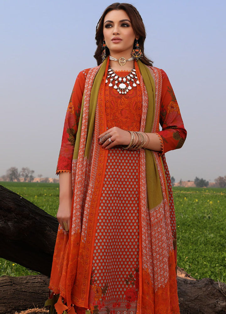 Signature Prints By Charizma Embroidered Lawn Suit Unstitched 3 Piece CRZ24SP SP4-10 - Spring Summer Collection