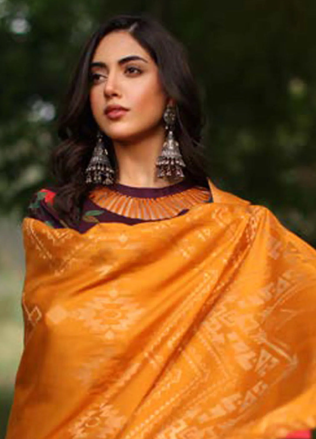 Signature Prints By Charizma Printed Linen Suit Unstitched 3 Piece CRZ24SPL SPW4-01 - Winter Collection