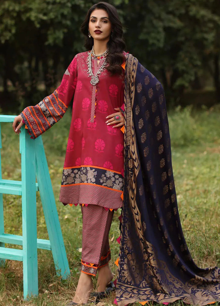 Signature Prints By Charizma Printed Linen Suit Unstitched 3 Piece CRZ24SPL SPW4-02 - Winter Collection