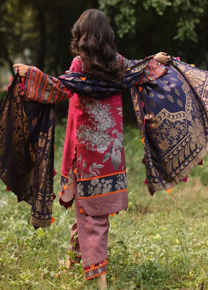 Signature Prints By Charizma Printed Linen Suit Unstitched 3 Piece CRZ24SPL SPW4-02 - Winter Collection