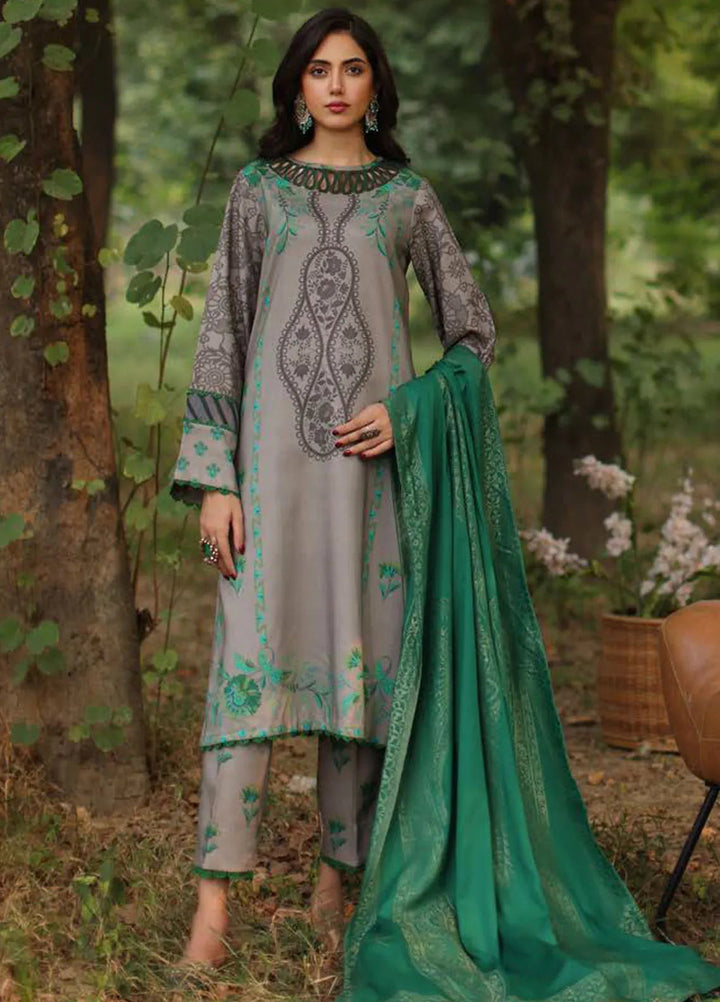 Signature Prints By Charizma Printed Linen Suit Unstitched 3 Piece CRZ24SPL SPW4-04 - Winter Collection