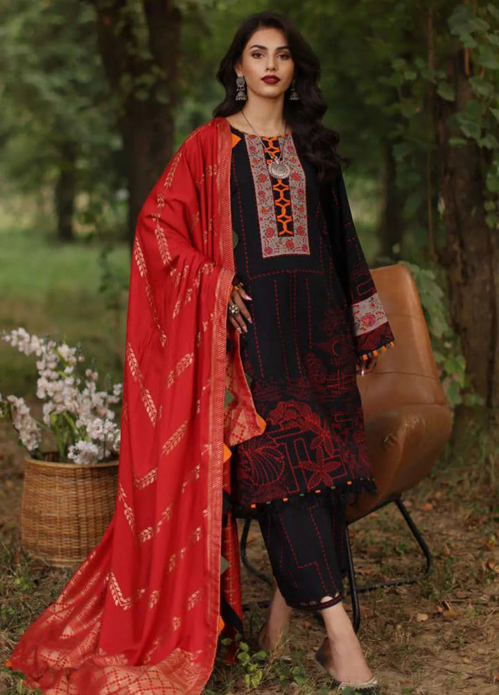 Signature Prints By Charizma Printed Linen Suit Unstitched 3 Piece CRZ24SPL SPW4-05 - Winter Collection