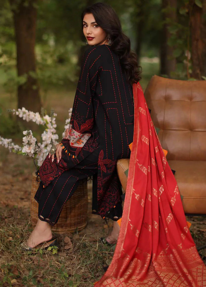 Signature Prints By Charizma Printed Linen Suit Unstitched 3 Piece CRZ24SPL SPW4-05 - Winter Collection