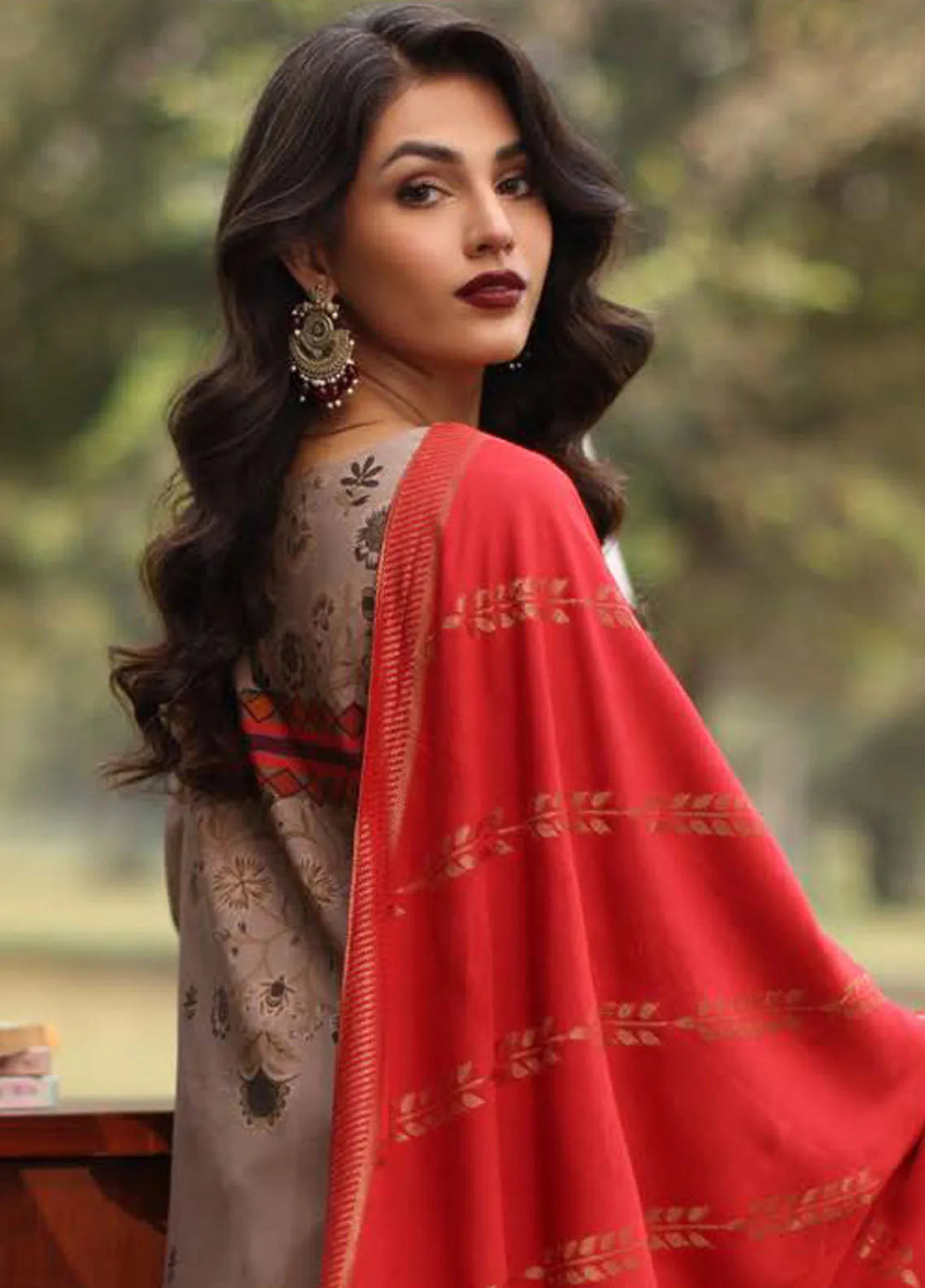 Signature Prints By Charizma Printed Linen Suit Unstitched 3 Piece CRZ24SPL SPW4-07 - Winter Collection