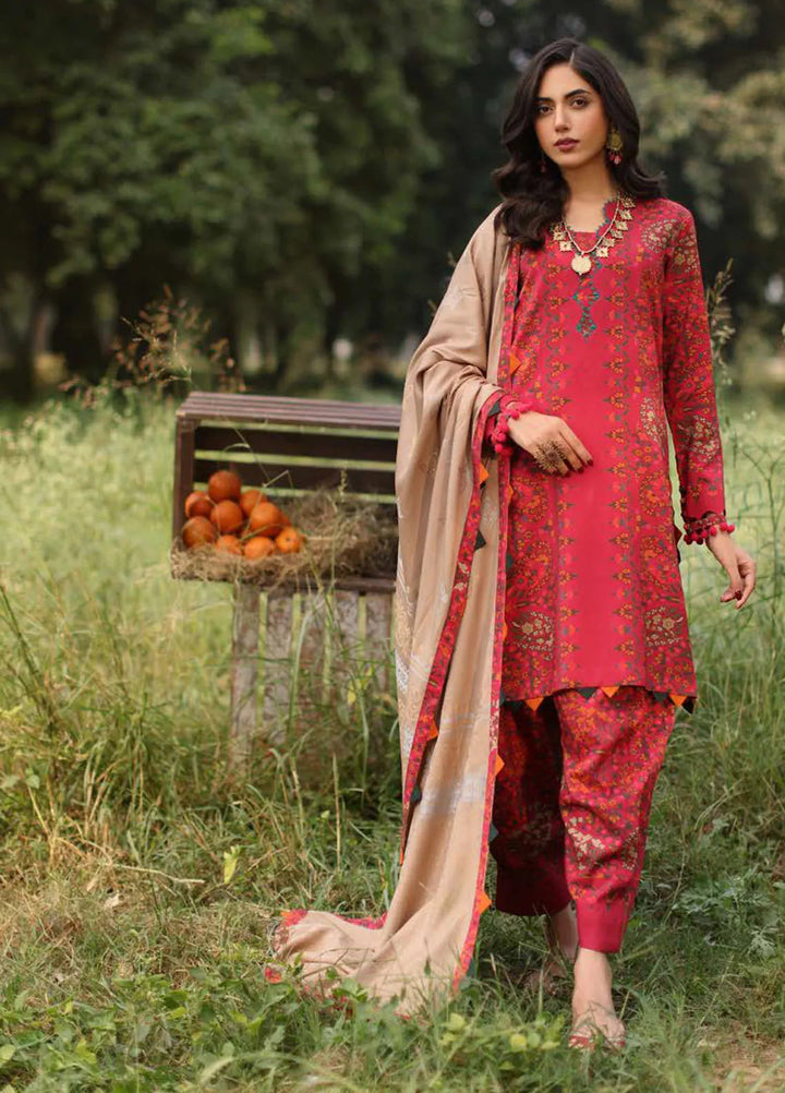 Signature Prints By Charizma Printed Linen Suit Unstitched 3 Piece CRZ24SPL SPW4-09 - Winter Collection