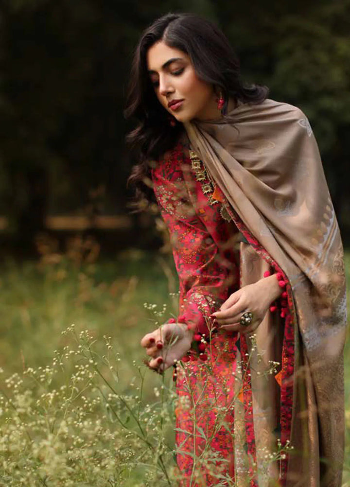 Signature Prints By Charizma Printed Linen Suit Unstitched 3 Piece CRZ24SPL SPW4-09 - Winter Collection