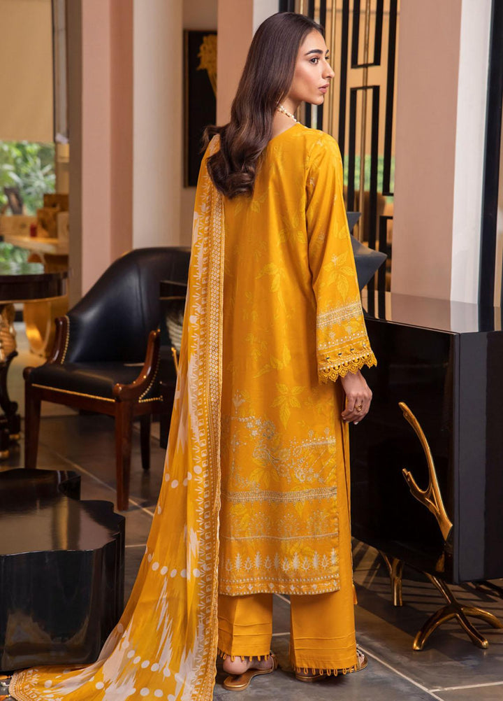 Signature Prints By Nureh Printed Lawn Suits Unstitched 3 Piece NU23SPRP SP-70 - Summer Collection