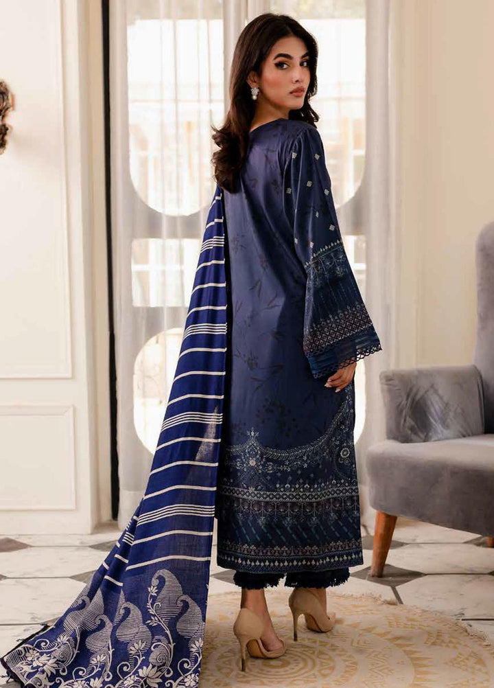 Signature Prints By Nureh Printed Cotail Suits Unstitched 3 Piece NU23SPC SP-83 - Winter Collection