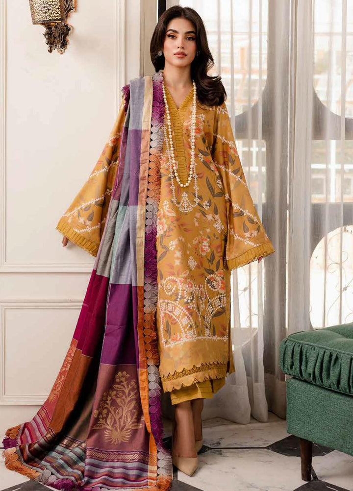 Signature Prints By Nureh Printed Cotail Suits Unstitched 3 Piece NU23SPC SP-84 - Winter Collection