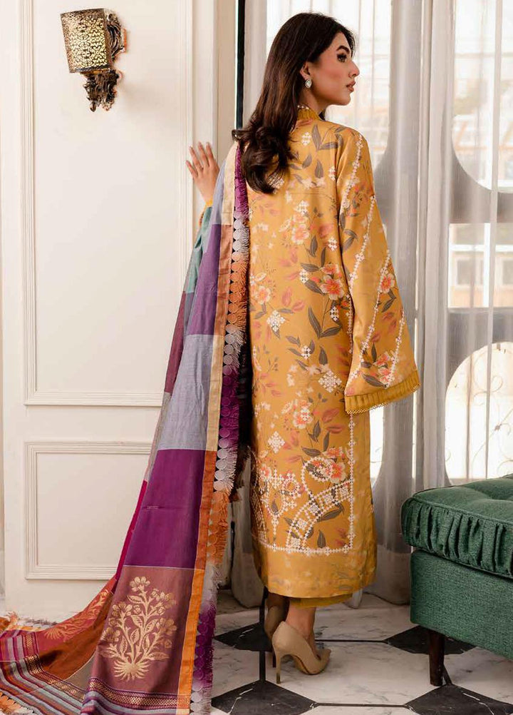 Signature Prints By Nureh Printed Cotail Suits Unstitched 3 Piece NU23SPC SP-84 - Winter Collection