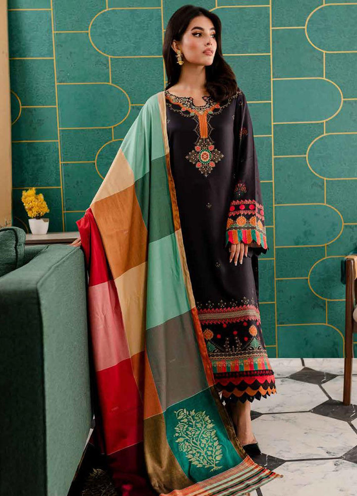 Signature Prints By Nureh Printed Cotail Suits Unstitched 3 Piece NU23SPC SP-85 - Winter Collection