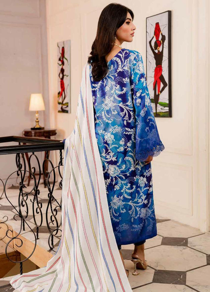 Signature Prints By Nureh Printed Cotail Suits Unstitched 3 Piece NU23SPC SP-87 - Winter Collection