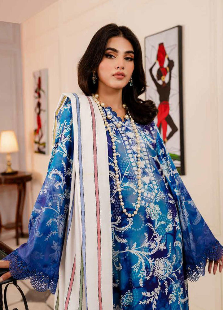 Signature Prints By Nureh Printed Cotail Suits Unstitched 3 Piece NU23SPC SP-87 - Winter Collection