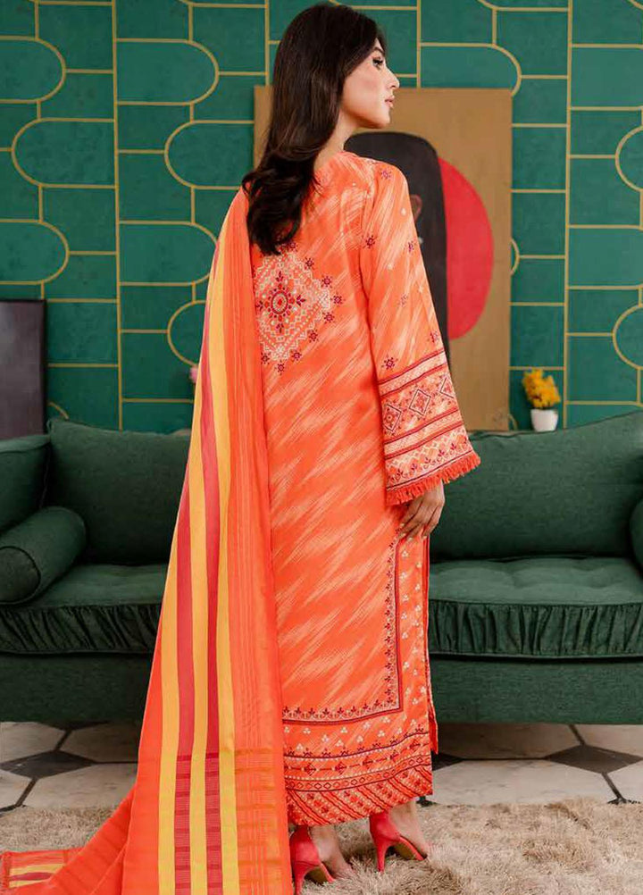 Signature Prints By Nureh Printed Cotail Suits Unstitched 3 Piece NU23SPC SP-90 - Winter Collection