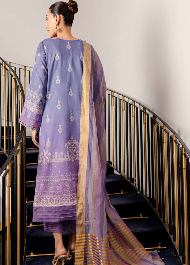 Signature Prints By Nureh Printed Lawn Suits Unstitched 3 Piece NU24PS SP-111 - Summer Collection