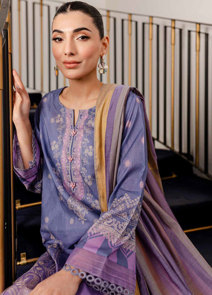 Signature Prints By Nureh Printed Lawn Suits Unstitched 3 Piece NU24PS SP-111 - Summer Collection