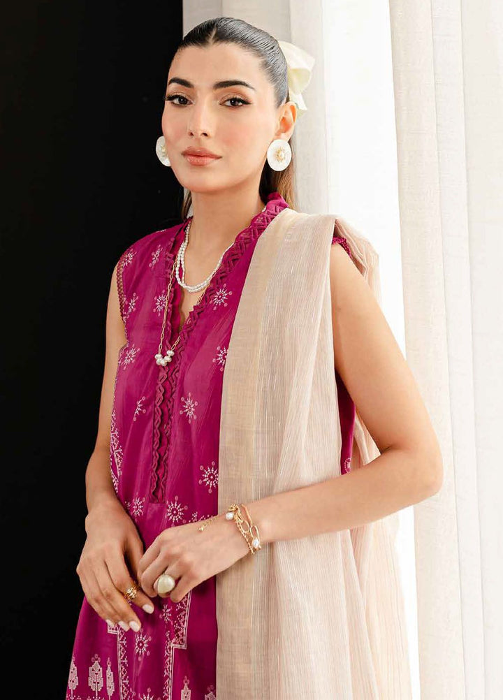 Signature Prints By Nureh Printed Lawn Suits Unstitched 3 Piece NU24PS SP-112 - Summer Collection