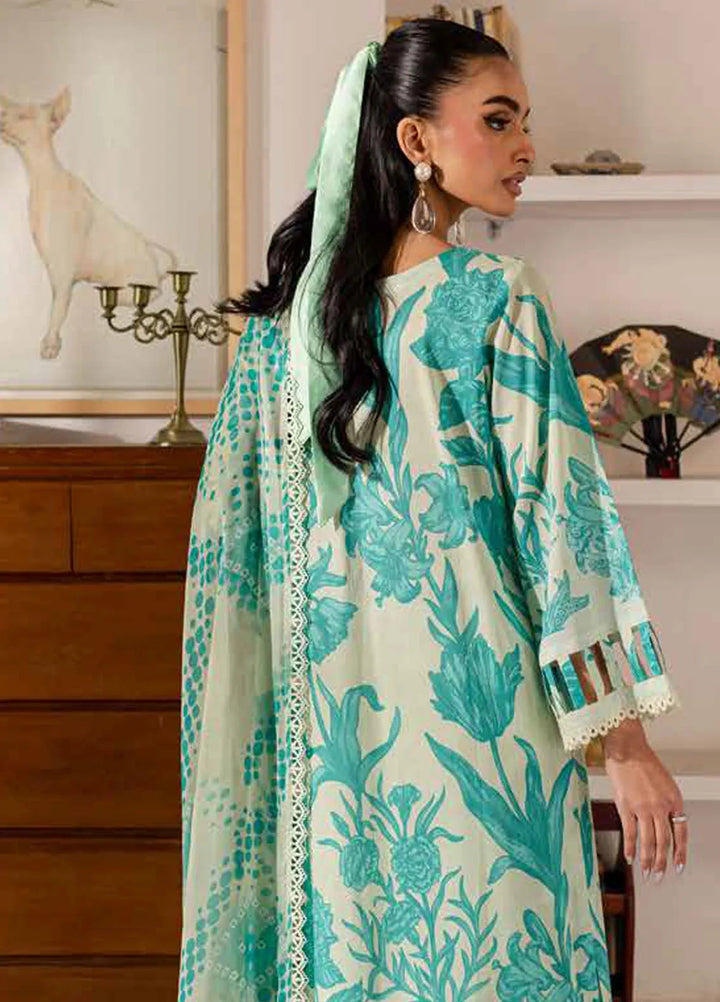 Signature Prints by Nureh Printed Lawn Suits Unstitched 3 Piece NU25PN SP-143 - Summer Collection