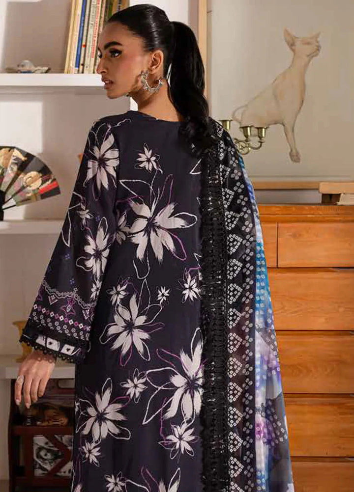 Signature Prints by Nureh Printed Lawn Suits Unstitched 3 Piece NU25PN SP-150 - Summer Collection