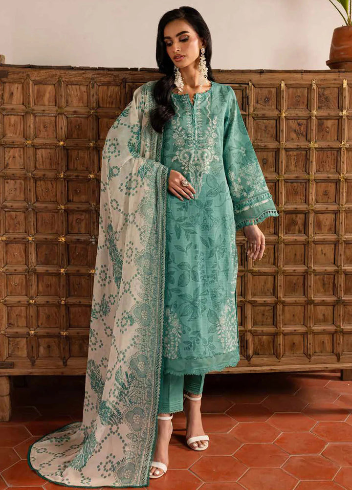 Signature Prints by Nureh Printed Lawn Suits Unstitched 3 Piece NU25SP SP-139 - Summer Collection