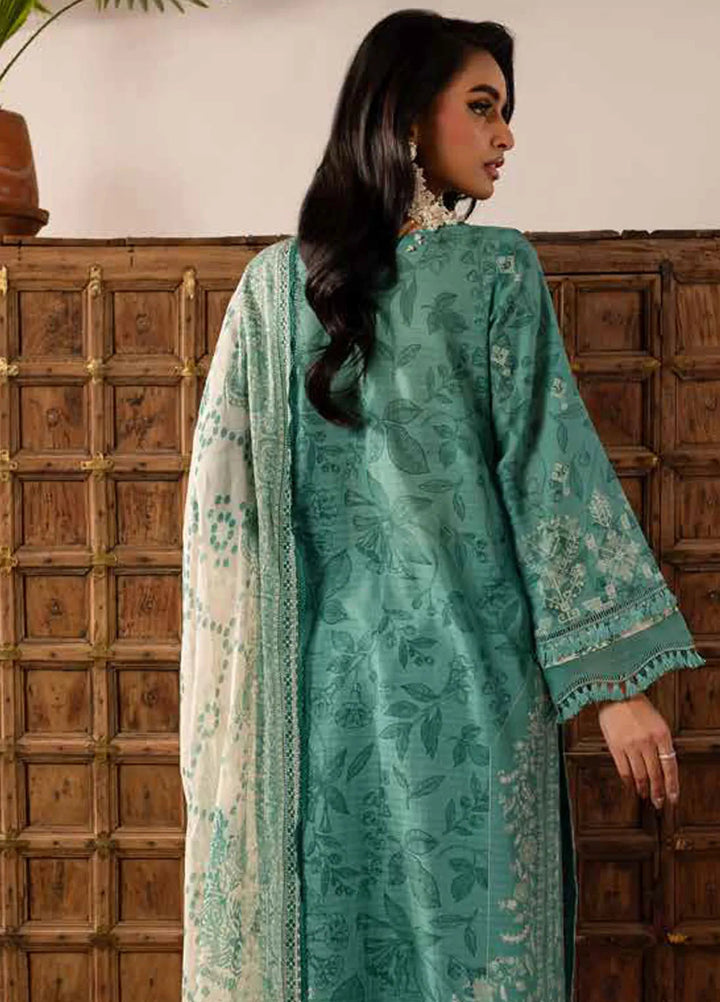 Signature Prints by Nureh Printed Lawn Suits Unstitched 3 Piece NU25SP SP-139 - Summer Collection