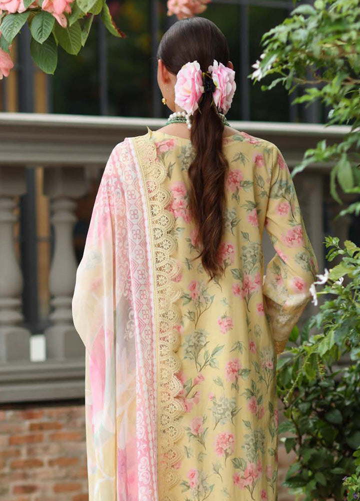 Signature Prints by Nureh Printed Swiss Lawn Suits Unstitched 3 Piece NU25SL SP-151 - Summer Collection